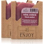 Suds Enjoy 2x100 gr Doğal El Yapımı Misk Amber Sabunu