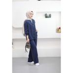 Suede Style 5768 - Şık Rahat Modal Yumuşak Örme Kumaş Salaş Kadın Takımı