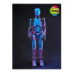 Suelo Butik Titan 13 Premium Çift Renk Mavi Mor Tüm Eklemleri Hareketli Dummy Aksiyon Figürü T13 Robot Oyuncak