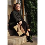 Süet Clutch El Çantası