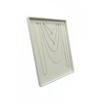 Süet Kumaş Krem Renk 34/24 Cm Saç Ayaklı Kolye Zincir Tebih Sergileme Standı