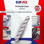 Suf-Fix Pu 40 Sosis Mastik 600ML - Poliüretan Inşaat ve Dış Cephe Mastiği Sosis Silikon - 1 Adet