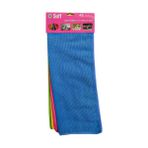 Suff 4'lü Mikrofiber Genel Temizlik Bezi (Gül) 32X32 cm