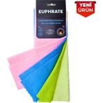 Suff Euphrate Kfz Rose Mikrofiber Oto Temizlik Bezi 4 lü Set 32X32 6412 - 1 L
