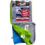 Suff Zambak Mikrofiber Oto Temizlik Bezi 3'lü Set 32x32 1622