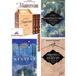 Sufi Kitap Hikemi Ataiyye Şerhi, Açıklamalı Mesnevi Mantıkut Tayr, Marifetnâme 3cilt Takım K.kapak(6kitap)
