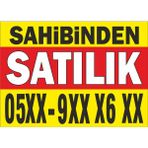 Sufi Sahibinden Satılık Branda Afişi - 70 x 100 cm