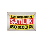 SUFİ SufiDijital 70x100 Cm Sahibinden Satılık Branda - Afiş- Pankart