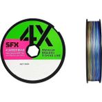 Sufix 4x Carrier 0.235 mm 100M Multicolor Ip Misina 13.6kg Çeker