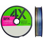 Sufix 4x Carrier İp Misina Multıcolor 0.235mm - 100m - 13.6kg