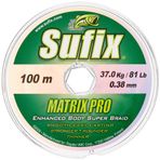 Sufix Matrix Pro Ip Olta Misinası, Yeşil, 0.38 mm 37 Kg 100 m