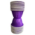 Sufle Kabı (Muffın) Mor 20 Li - 50 x 35 x 5 cm