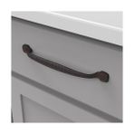 Suha Store Rafine Rustik Toplama Dolap Tutacakları, Dolaplar ve Çekmeceler ve Banyo Donanımı Için Mutfak Kolları, Merkezden Merkeze 17,72 Cm, Rustik Demir, 1 Paket - standart