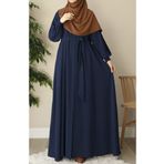 suhneva Asel Mevlana Kloş Ferace Lacivert