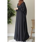 suhneva Didar Yarasa Kol Abaya Ferace Füme