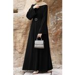 suhneva Dilşah Abaya Ferace Siyah