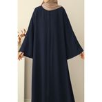 suhneva Fulya Abaya Ferace - Lacivert
