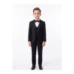 SUİT AYDIN Erkek Çocuk Slim Fit Premium Damatlık Smokin Takım Elbise