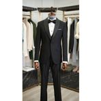 SUİT AYDIN İtalyan Stil Smokin Damatlık Ceket Yelek Pantolon Papyon