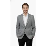 Suitmen Erkek Tek Spor Ceket Çift Yırtmaçlı BGL-ST04981 - Açık Gri - 46