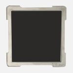 Sukar 10x10 cm Siyah Cam Izgaralı Duş Kanalı