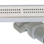 Sukar 1154-1006050-01 Line 4E 60 cm Cube Izgaralı Krom Duş Kanalı