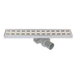 Sukar 1154-1066050-01 Line 4E 60 cm Slot Izgaralı Krom Duş Kanalı