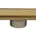 Sukar 1156-1034000-71 Line 6 40 cm Gold Plain Izgaralı Duş Kanalı