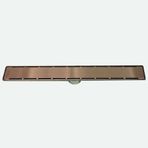 Sukar 1156-1035000-51 Line 6 50 cm Bronz Plain Izgaralı Duş Kanalı