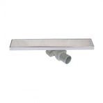 Sukar Line 4e Plain 50 Cm Paslanmaz Çelik Izgaralı Krom Duş Kanalı 1154-1035050-01