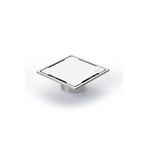 Sukar Line 9 10x10 cm Paslanmaz Plain Izgaralı Yer Süzgeci