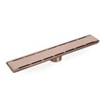 SUKAR LİNE/6 40CM BRONZ PLAİN IZGARALI DUŞ KANALI