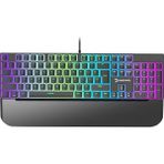 Suki Mekanik Mavi Switch Puding Keycaps Türkçe Q 104 Tuş USB Gaming Klavye