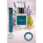 Sukkah Perfumes Edp 50 ml Iris Erkek Parfümü | Armut, Lavanta, Misk, Iris ve Sedir Ağacı, Vetiver - Beyaz