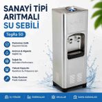 Sukolik Sanayi Tipi 50 Lt Paslanmaz Arıtmalı Su Sebili