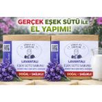 Şükran Ana Sabunları El Yapımı Lavantalı Eşek Sütü Sabunu 2'li Paket