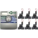 Sulama Kontrol Cihazı + Selenoid Vanaları Set TK.(XC-601)