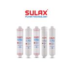 Sulax Inline Su Arıtma Filtresi 5'li Set