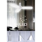 SULED Sl-6347 Pervane Ampul 40-45w Yeni Nesil Beyaz Led Ampul 3 Modlu Ultra Güçlü Pro
