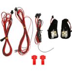Sulhul 2pcs LED Rearview Puddle Light Under Side Mirror Wcome Lamp For Alphard 20 Series Vlfire Iı, White Light (Yurt Dışından) - Ayarlamak