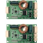 Sulhul 2x 14-65 Inç LED LCD Arka Işık Tv Evrens Boost Sabit Akım Sürücü Panosu Dönüştürücüler Tam Köprü Güçlendirici Adaptörü (Yurt Dışından)