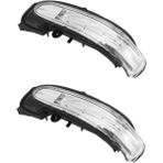 Sulhul 2x Side Marker Light Door Wing Rearview Mirror Turn Signal Indicator Side Light Lamp For W203 2004-2007 Left (Yurt Dışından) - Ayarlamak
