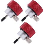 Sulhul 3x Reusable Propane Filling Adapter Gas Accessories For Green Gas Tank With Silica Pore Filling Adapter (Yurt Dışından) - Siyah