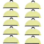 Sulhul Aı Vacmop Robot Süpürge Için, Mod Numaraları RV2610WA Aıultra Mikrofiber Paspas Pedleri-10 Paket, Sarı/gri (Yurt Dışından)