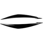 Sulhul For E71 X6 2008-2015 E70 X5M 2006-2013 Car Gloss Black Headlights Eyebrow Eyid Trim Cover Sticker Resin (Yurt Dışından) - Ayarlamak
