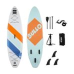 Sullo 320 cm x 81 cm x 15 cm Şişme Paddle Board – Şişme Sup Board 150 kg Taşır Şişme Sörf Tahtası - Beyaz