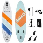 Sullo 320 Cm X 81 Cm X 15 Cm Şişme Paddle Board – Şişme Sup Board 150 Kg Taşır Şişme Sörf Tahtası