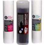 SULOOK 1189 Aqualine Ihlas Su Arıtma Cihazı Filtresi 3'lü Ön Filtre Paketi 1 Mikron Sediment Filtreli