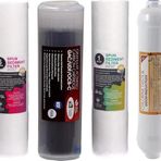 SULOOK 1197 E-Water Su Arıtma Cihazı Filtresi 4'lü Filtre Seti Full Ekonomik Set
