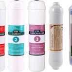 SULOOK 1237 E-Water Su Arıtma Cihazı Membransız Kapalı Kasalı Cihazlar Için Inline Detox Filtreli Filtre Takımı 5'li